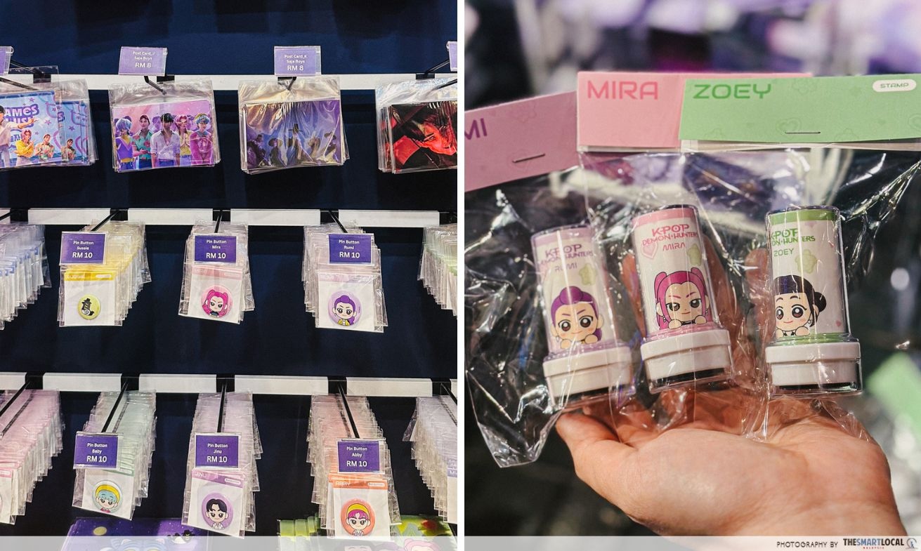 kpop demon hunters pop-up malaysia - huntr/x merch 