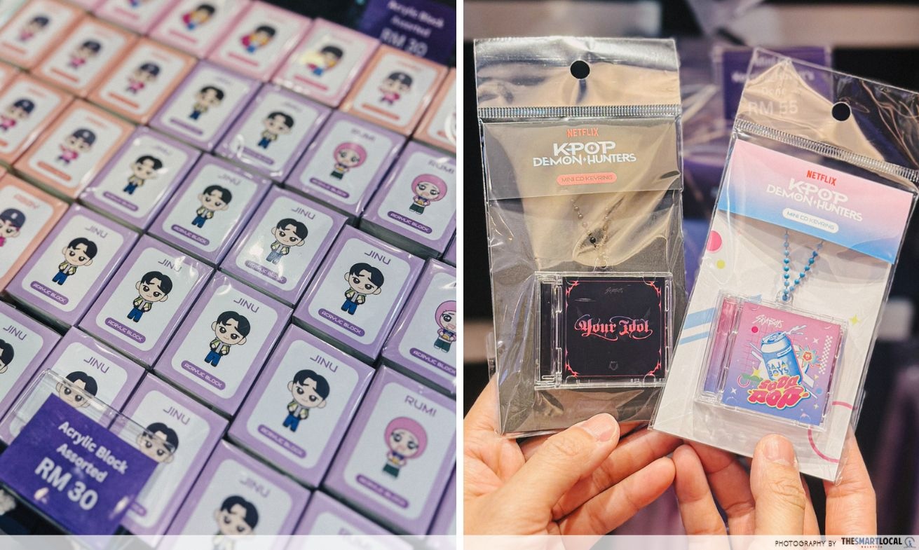 kpop demon hunters pop-up malaysia - saja boys merch