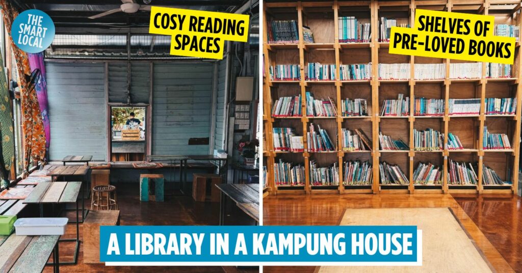 This Kampung House Turned Library In Cheras Has Over 3,000 Books & Free Storytelling Sessions