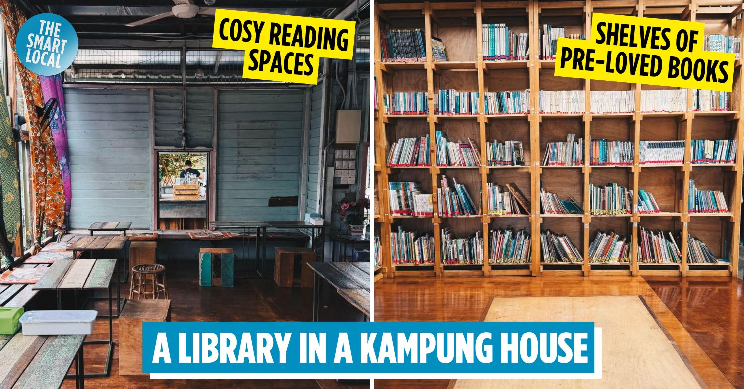 This Kampung House Turned Library In Cheras Has Over 3,000 Books & Free Storytelling Sessions