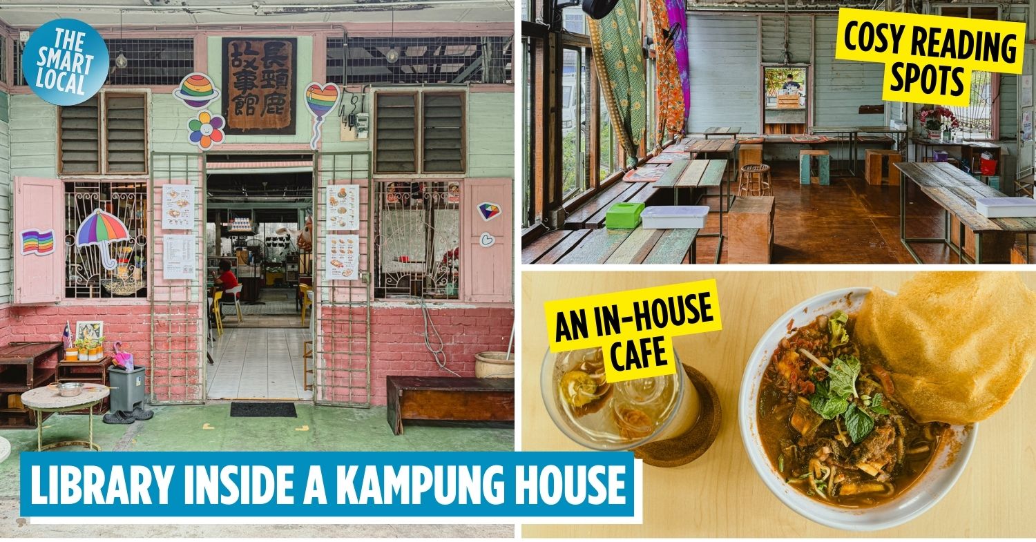 This Kampung House Turned Library In Cheras Has Over 3,000 Books & Free Storytelling Sessions