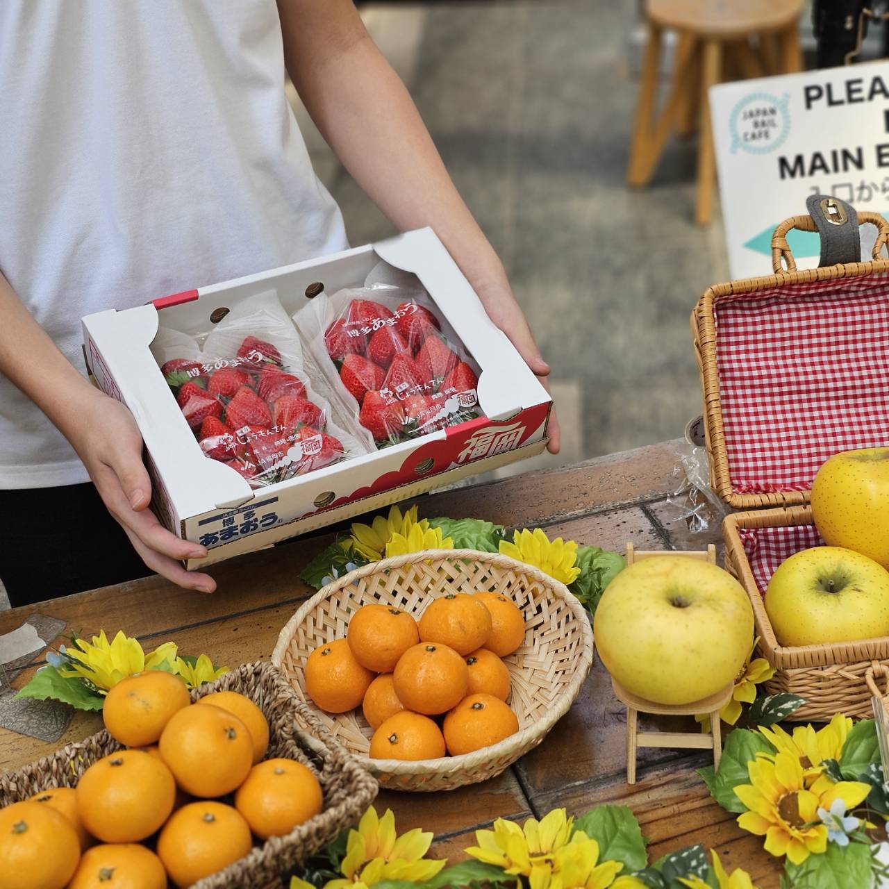 Strawberry - Japan Rail Fair in Lot 10, Bukit Bintang
