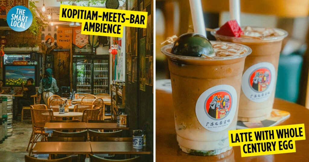 You Can Try Lattes With Century Egg & Fermented Bean Curd At This Kopitiam-Style Bar In KL