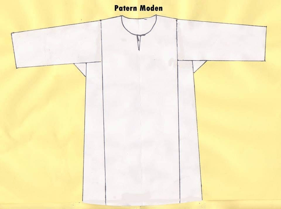 baju kurung types - Baju kurung pesak buluh