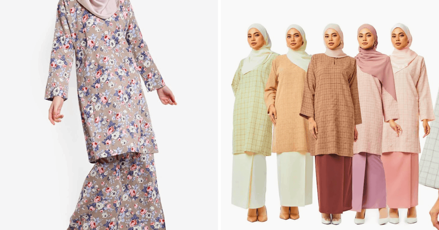 baju kurung types - pesak buluh