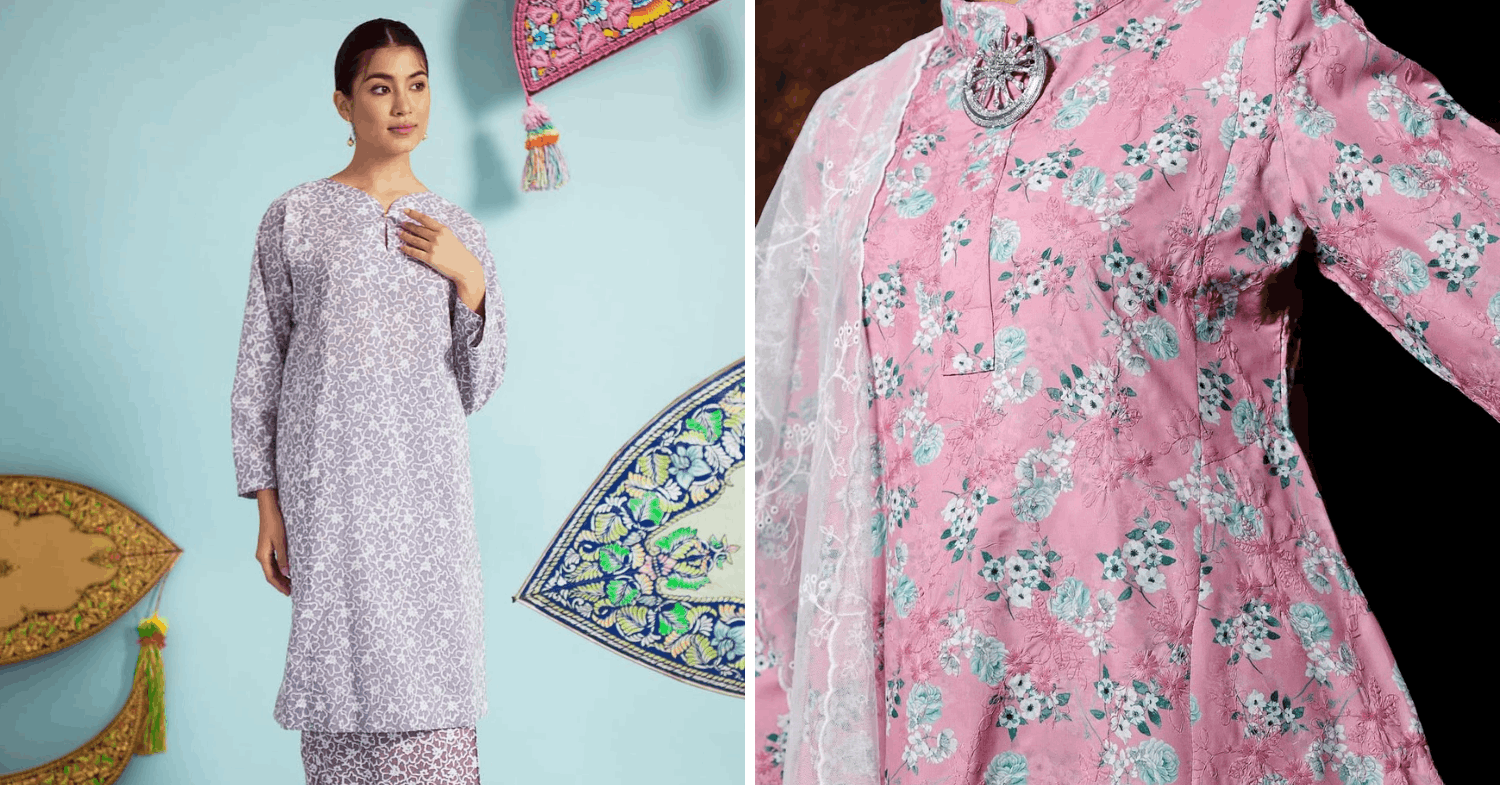 types of baju kurung - Baju kurung pesak gantung