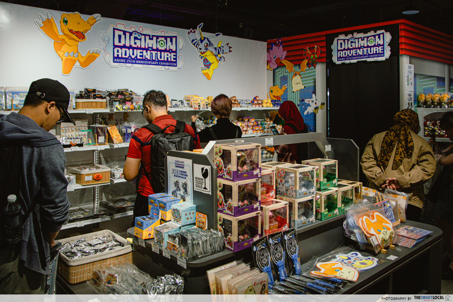 digimon exhibition malaysia - retail space