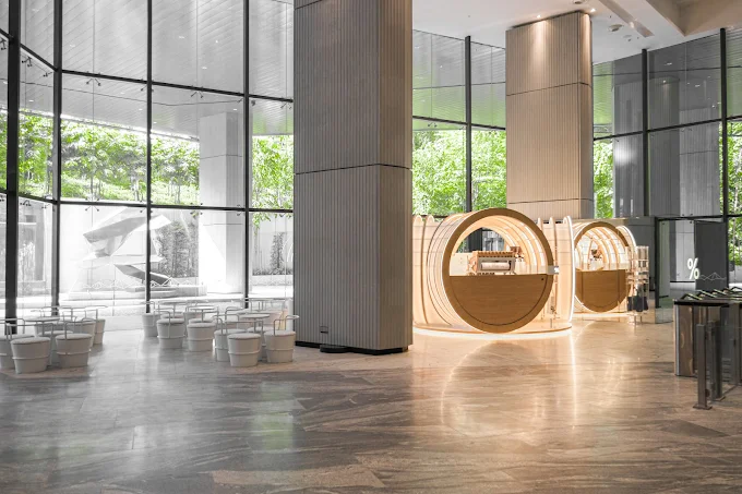 the met corporate towers food - arabica