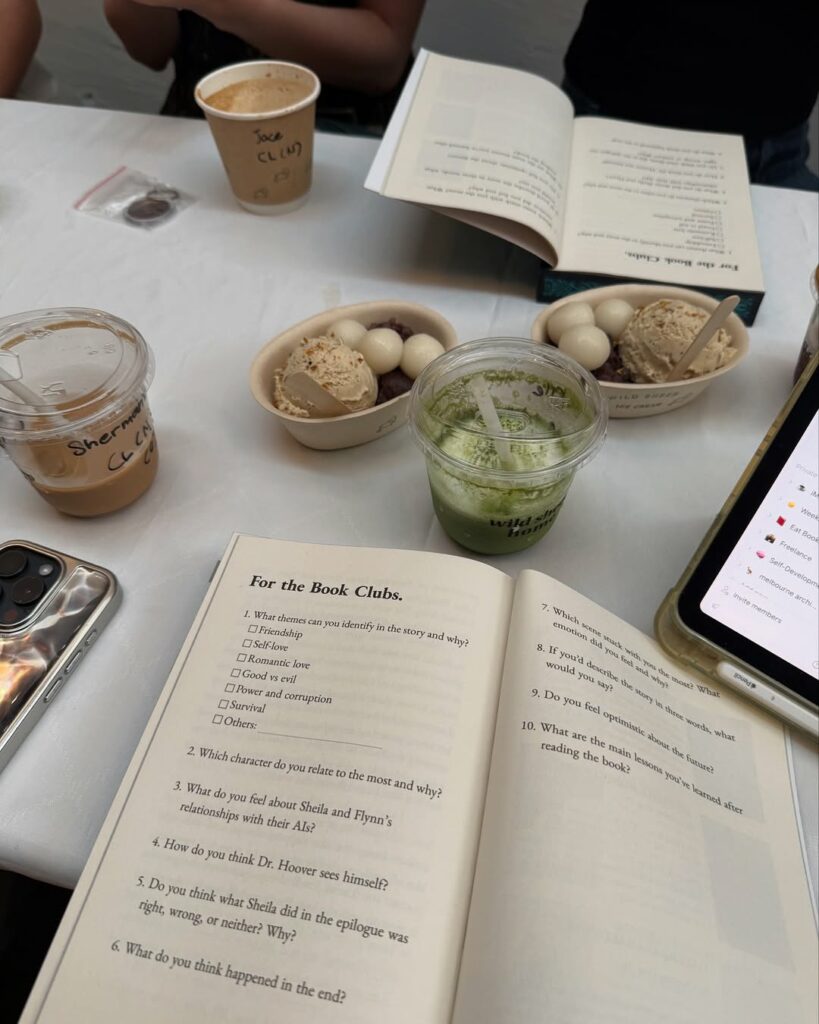 Activity & Hobby Club-book club