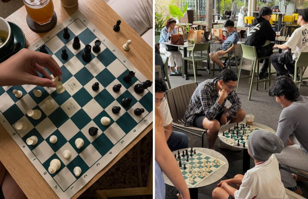 Activity & Hobby Club-friends who chess