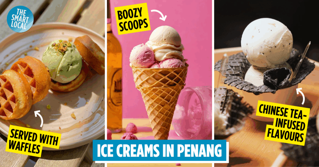 13 Ice Cream Cafes & Parlours In Penang For Artisan Scoops, Soft Serve & Gelato To Quell Your Cold Cravings
