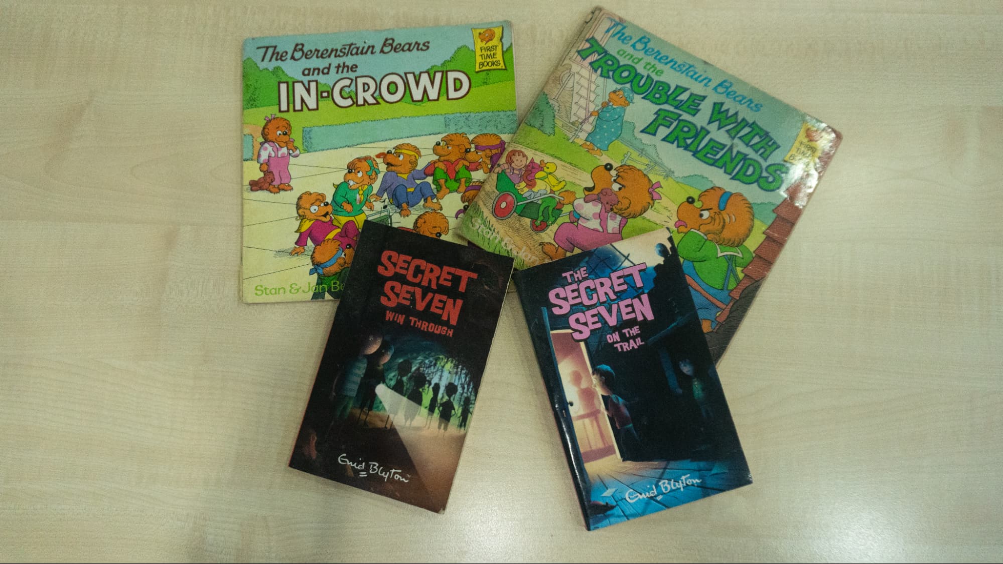 Enid Blyton and The Berenstain Bears books