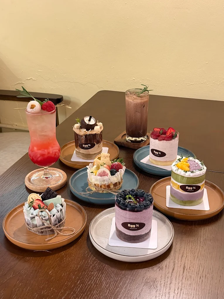 new cafes penang - egg percent