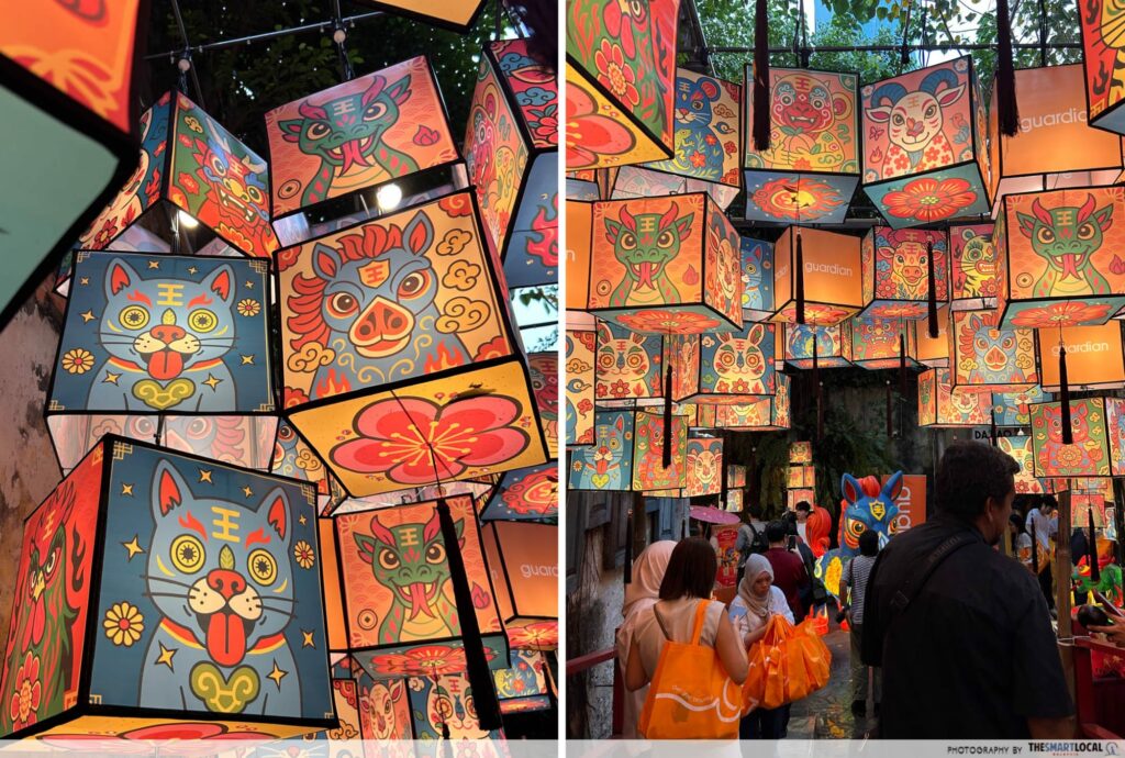 Guardians of Legacy at Kwai Chai Hong-lantern display