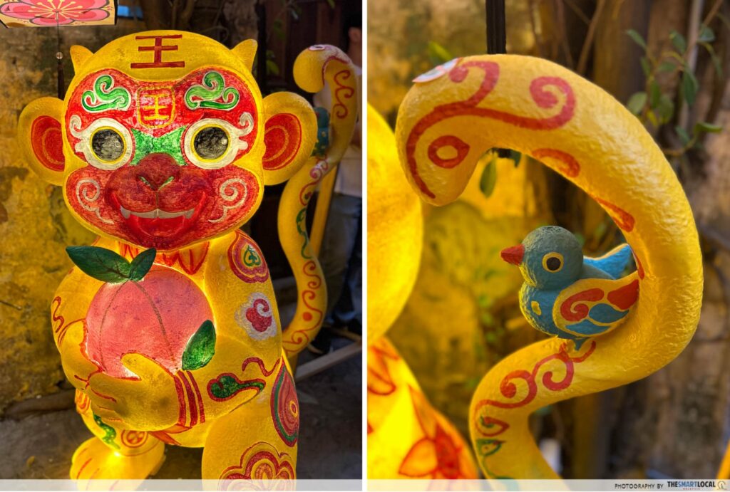 Guardians of Legacy at Kwai Chai Hong-monkey display