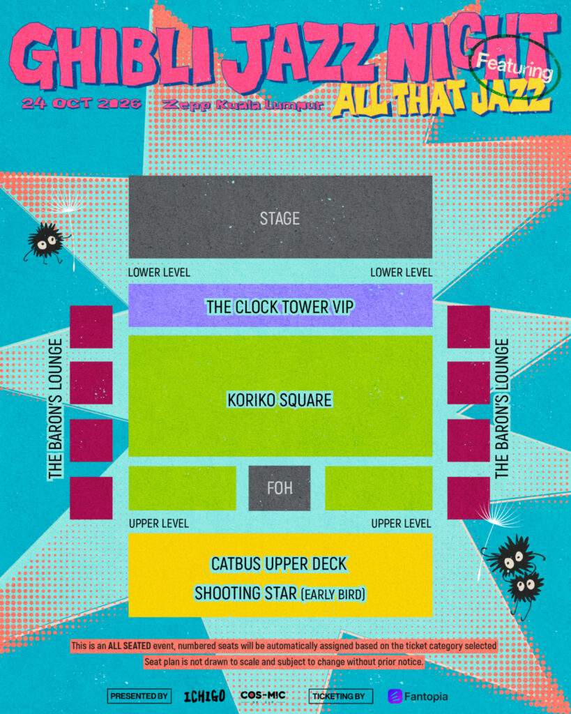 Ghibli Jazz Night-seating map
