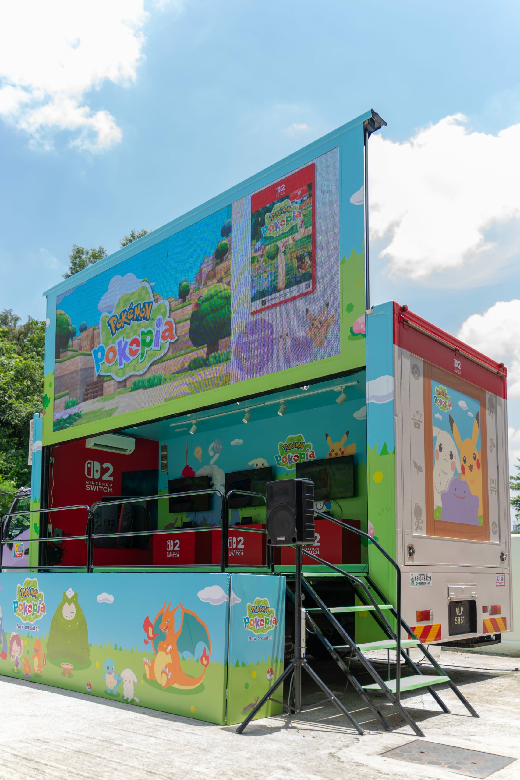 pokemon pokopia pop-up truck klang valley - truck