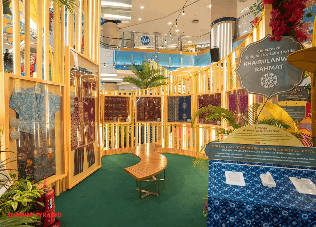hari raya mall decor 2026 - sunway pyramid