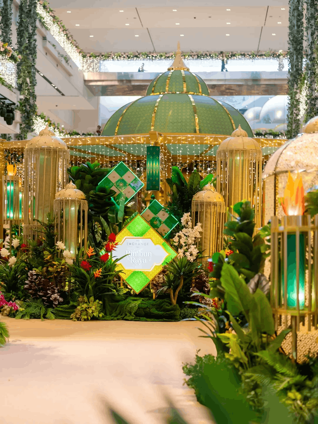 hari raya mall decor 2026 - the exchange trx
