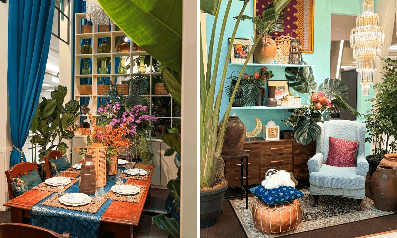 hari raya mall decor 2026 - the gardens mall