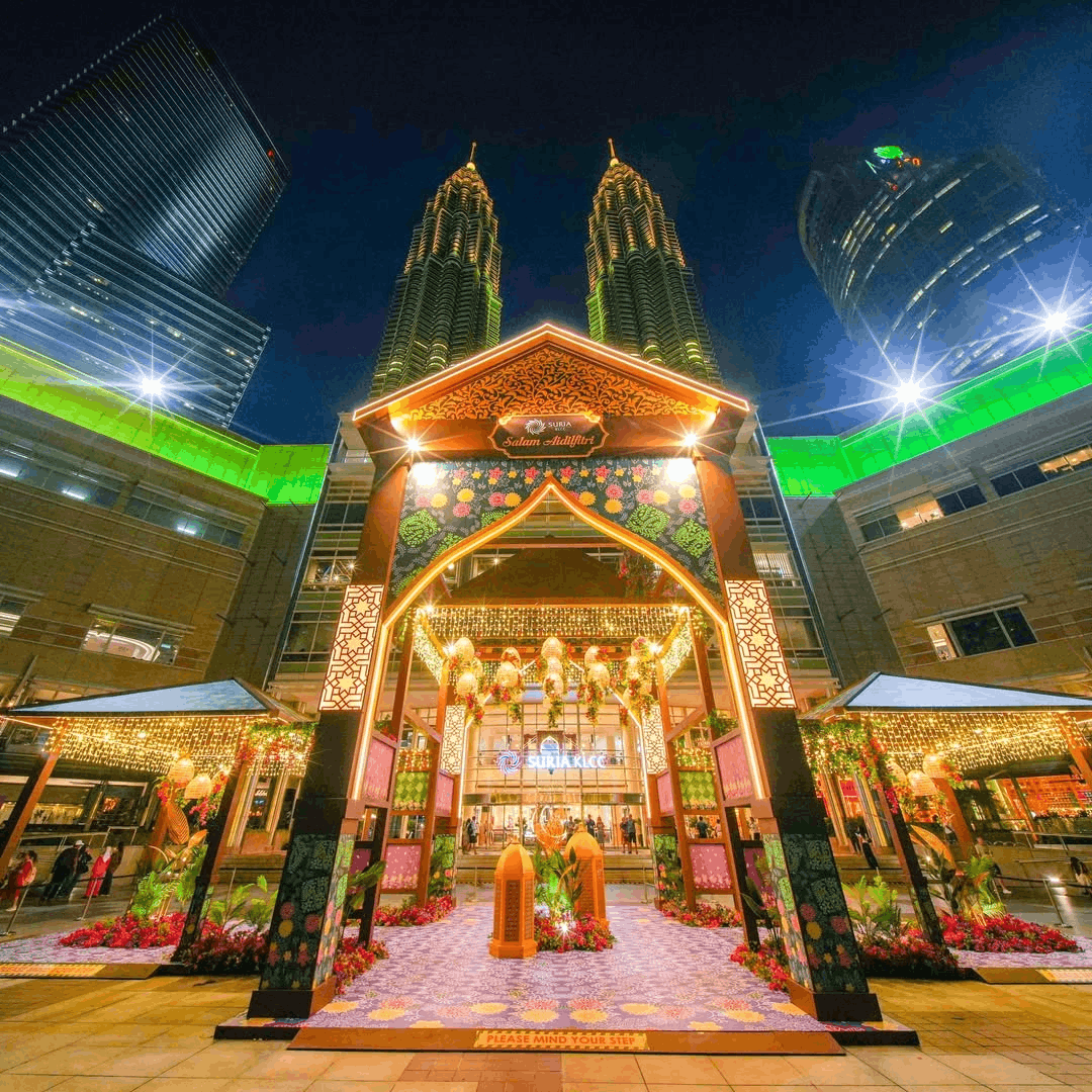 hari raya mall decor 2026 - suria klcc