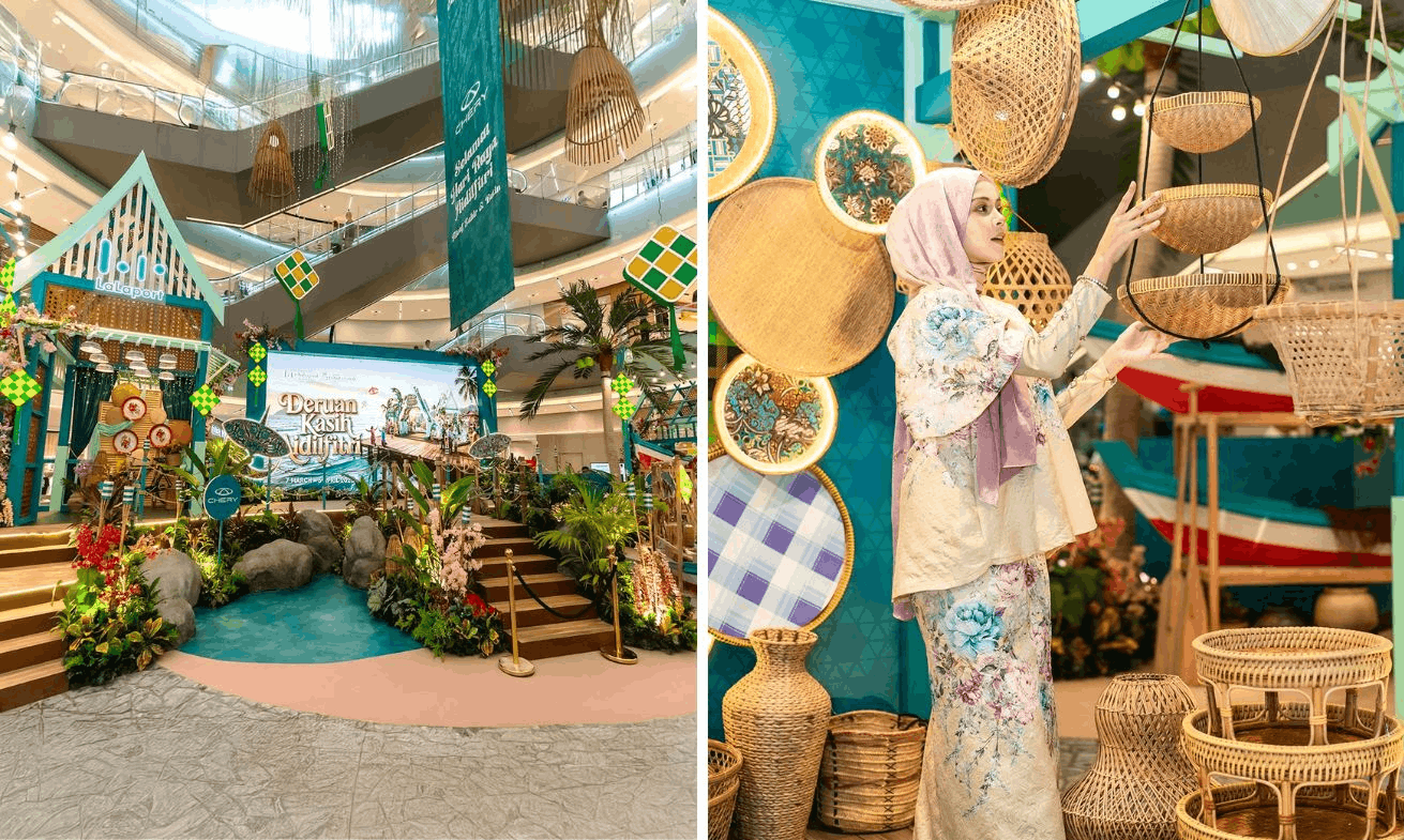 hari raya mall decor 2026 - lalaport