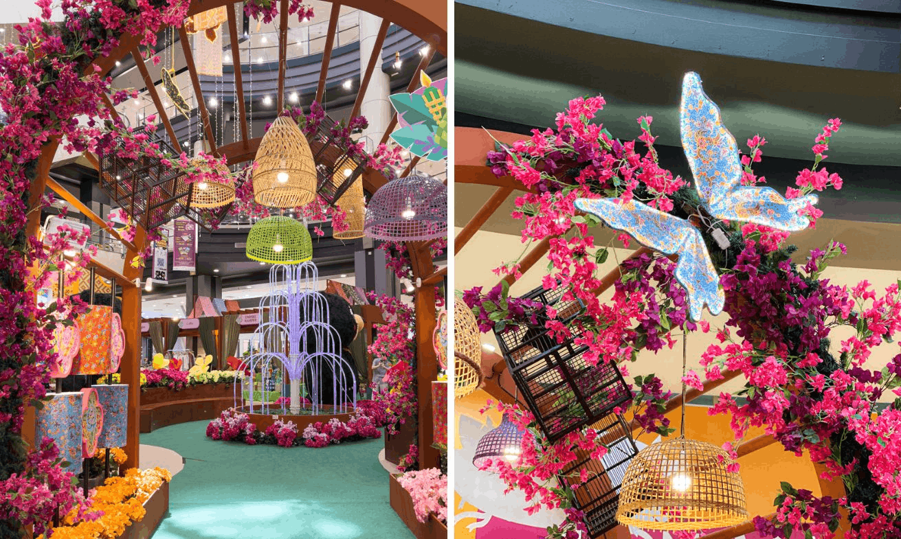 hari raya mall decor - aeon mall