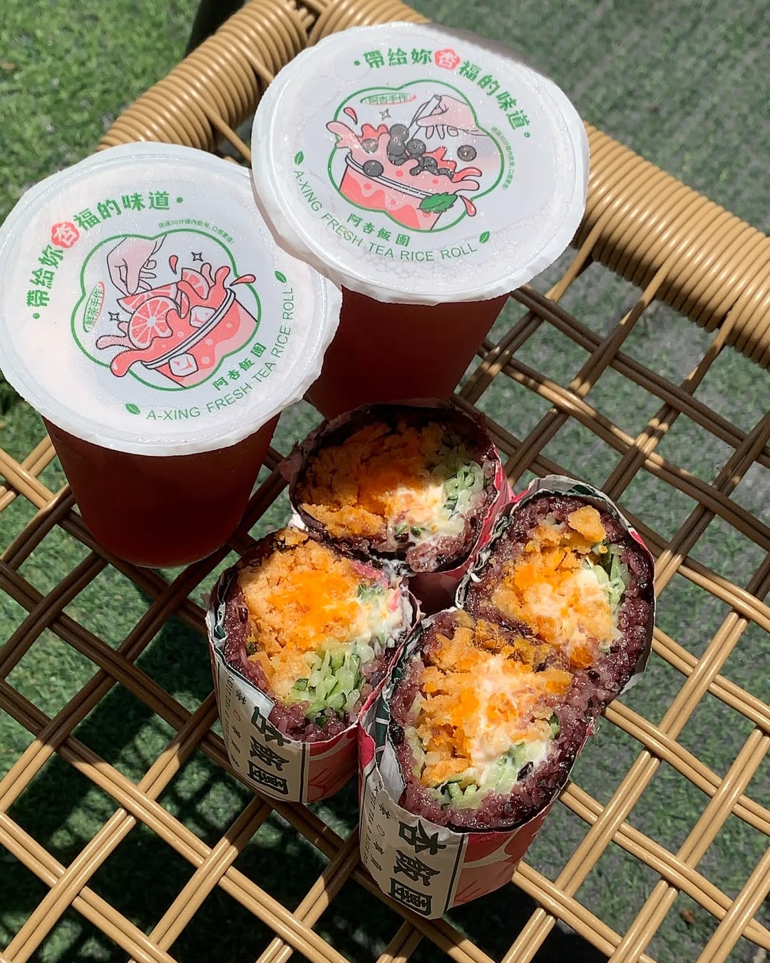 new cafes penang - axing rice roll