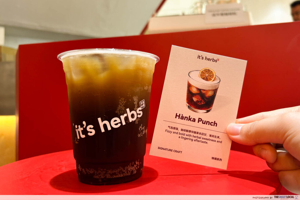 New Cafes & Restaurants In Klang Valley- its herbs sense Hanka Punch