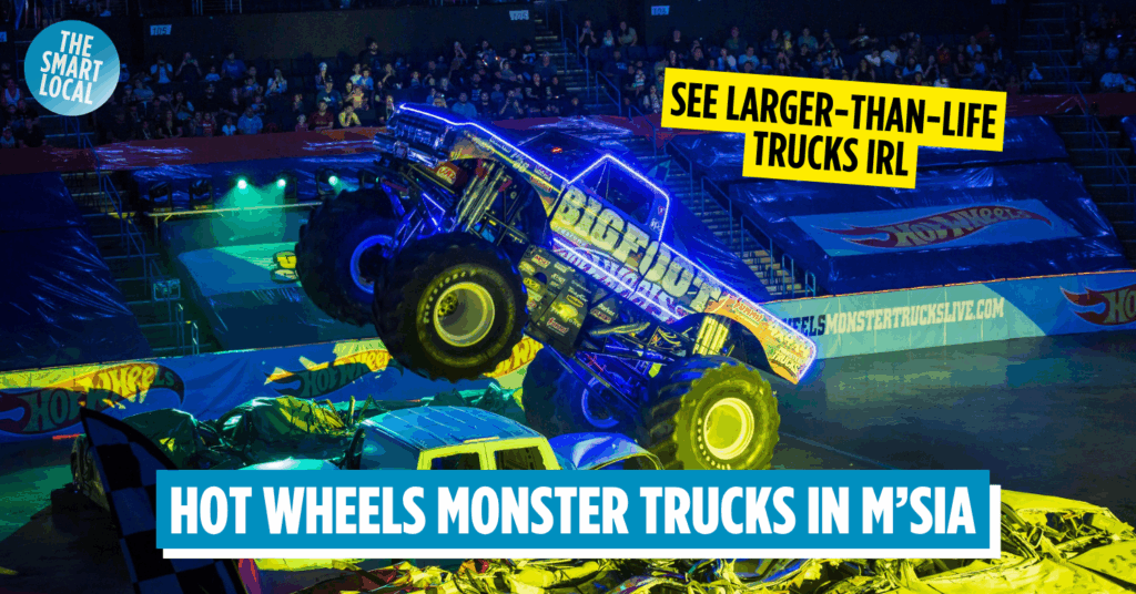 You Can See Hot Wheels Monster Trucks Perform Jumps & Crush Cars At This Monster Truck Show In KL This October