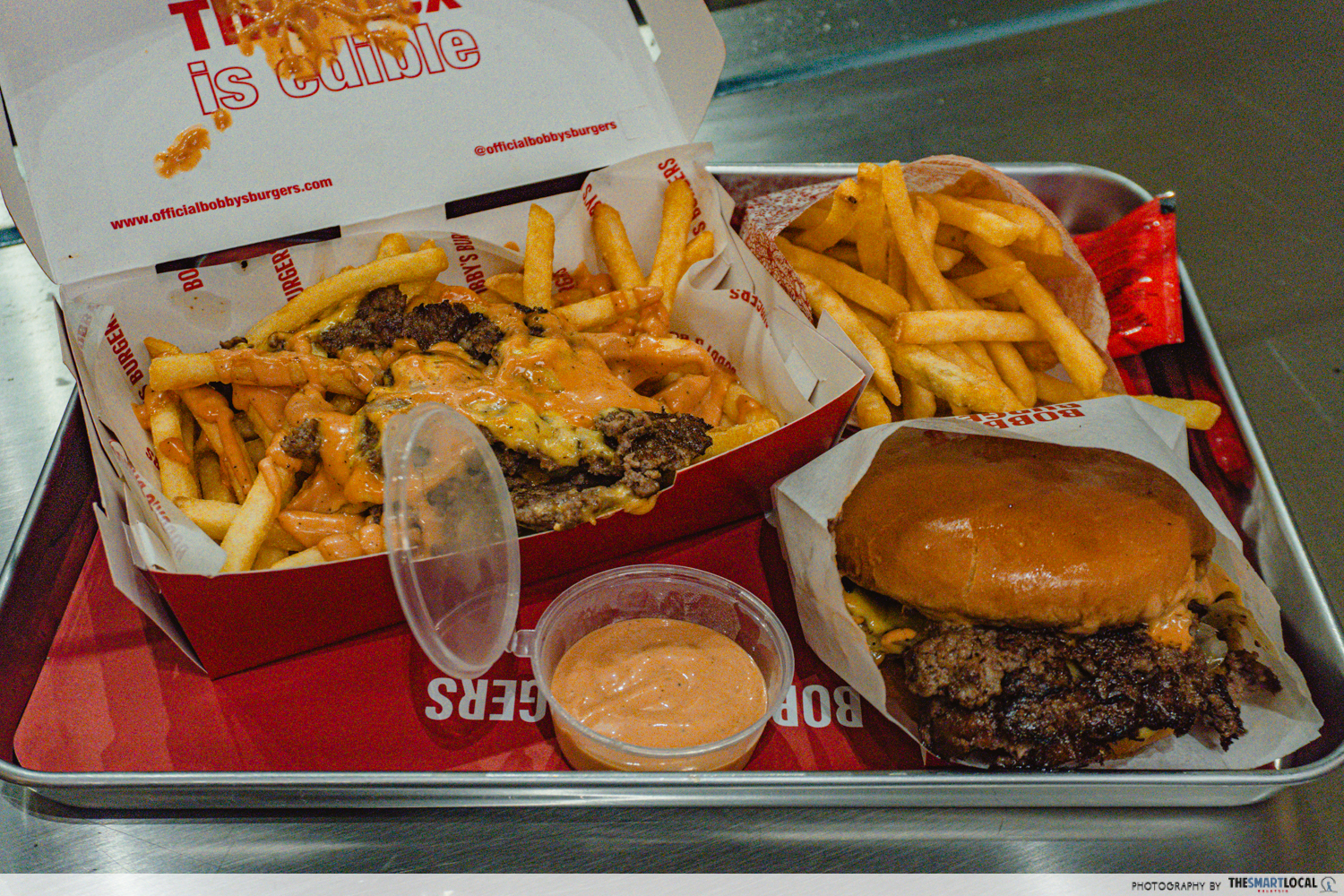 bobby's burgers - menu