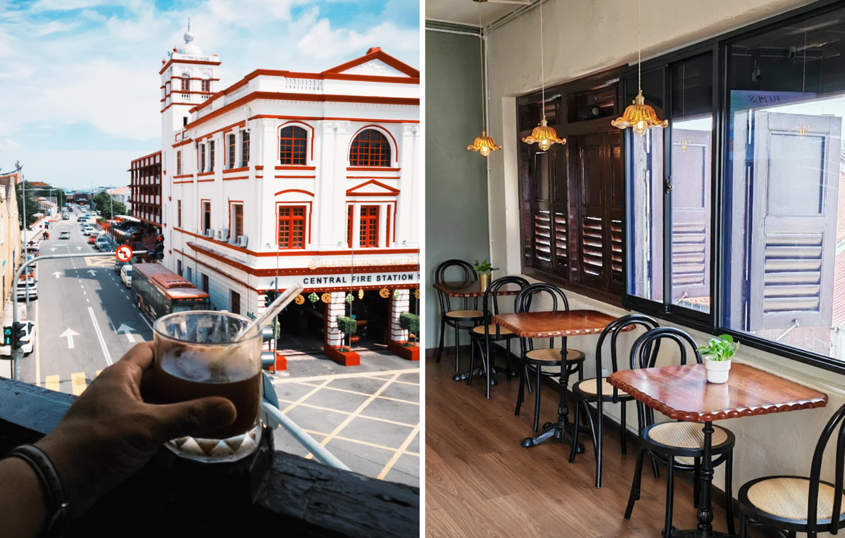 penang cafes - red door