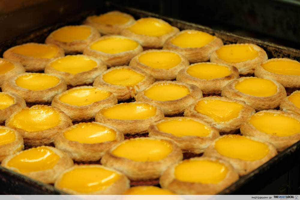 budget hong kong - egg tarts