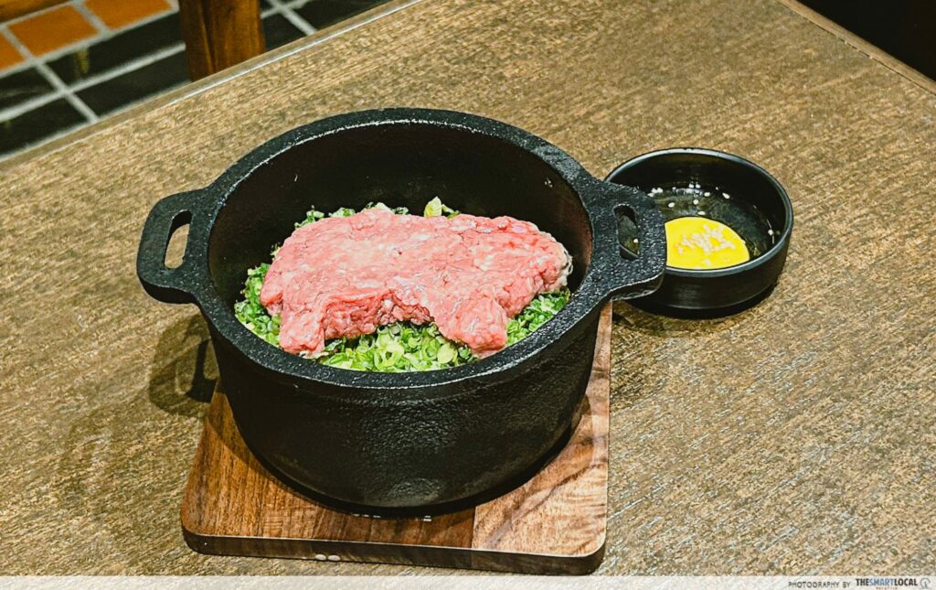 Jung Hee-Wagyu Beef Kimchi Fried Hot-pot Rice