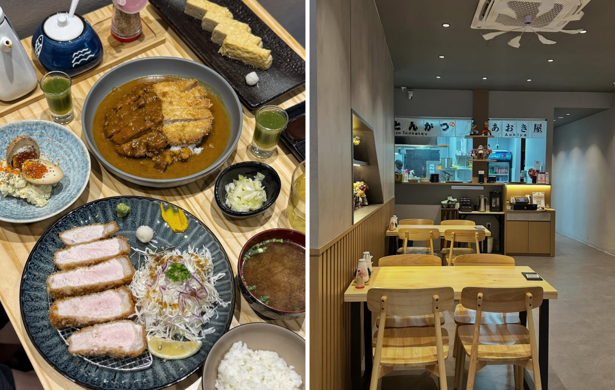 cafes penang - tonkatsu