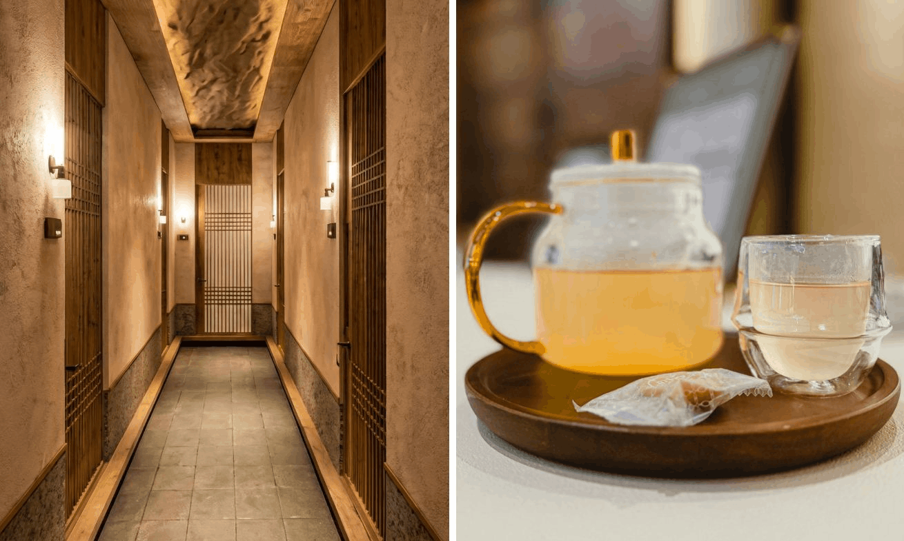 kantik by goyo at trx - complimentary tea
