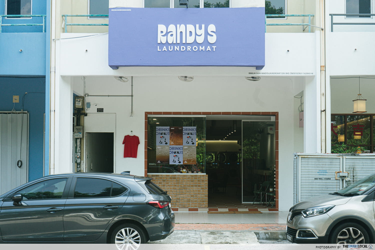 randy's laundromat - exterior