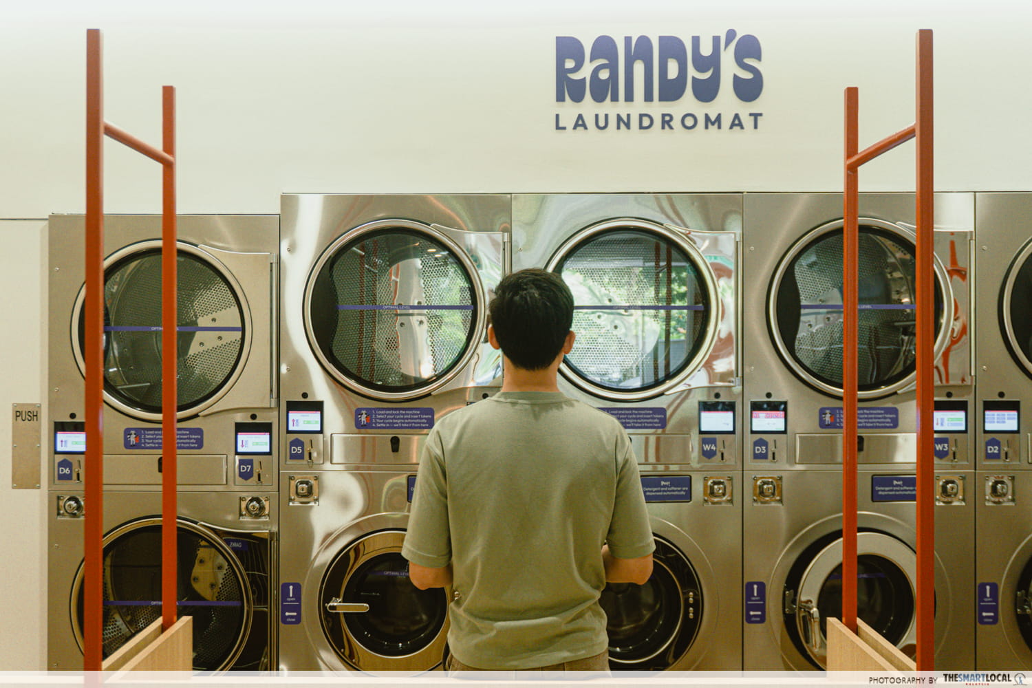 randy's laundromat - interior