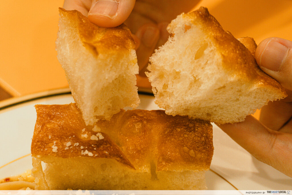 Francobolli: Focaccia Bread