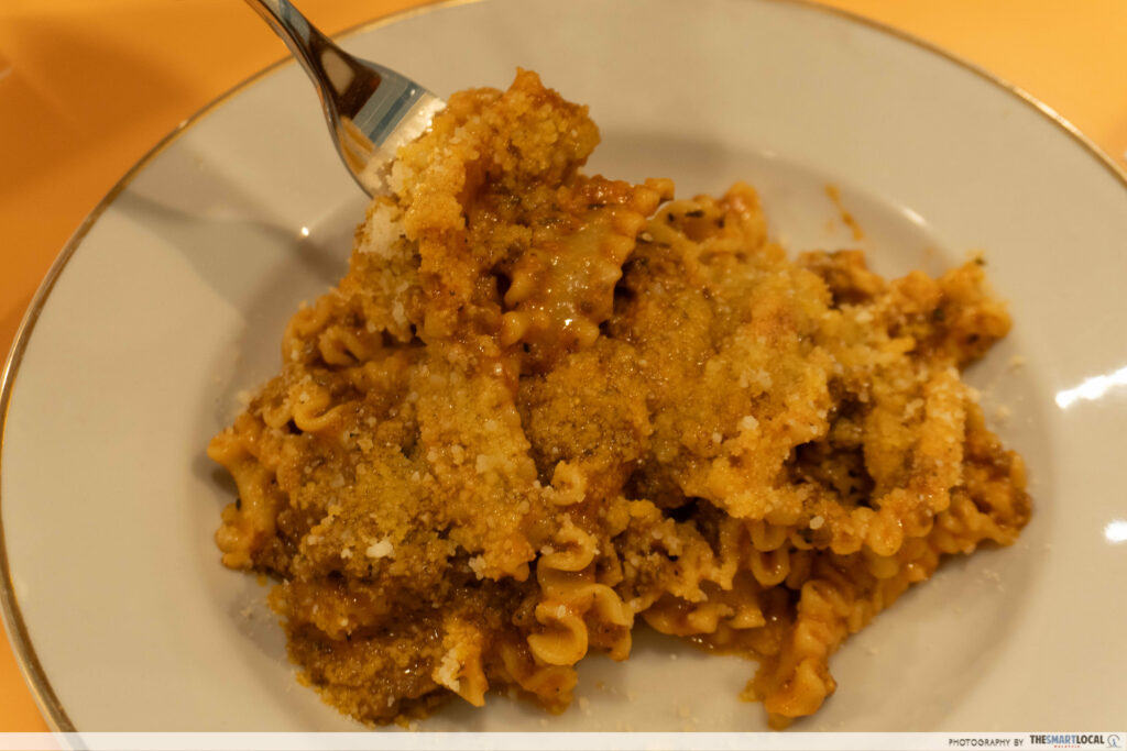 Francobolli: Wagyu Beef Ragu
