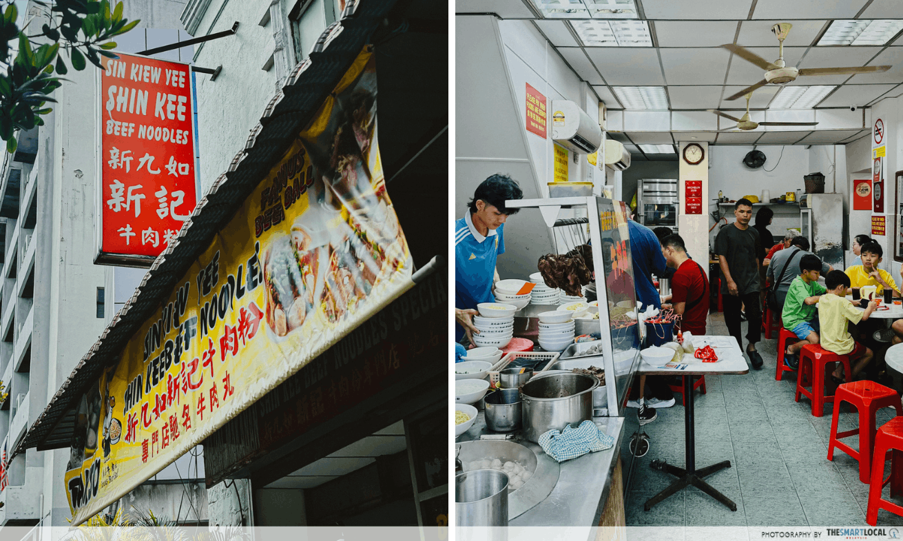 BEEF NOODLES KL - sin kiew yee shin kee beef noodles