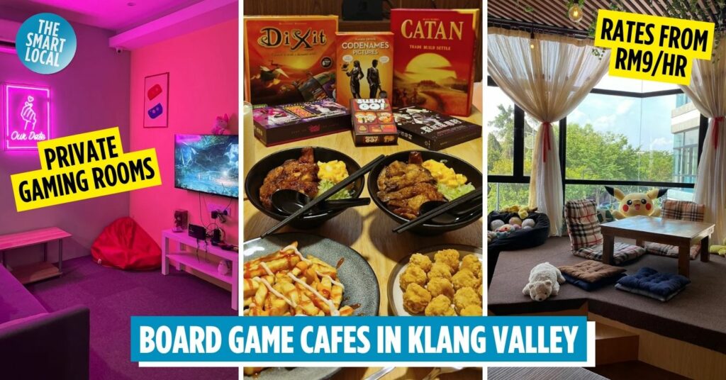 10 Board Game Cafes In Klang Valley With Stashes Of Tabletop & Console Games