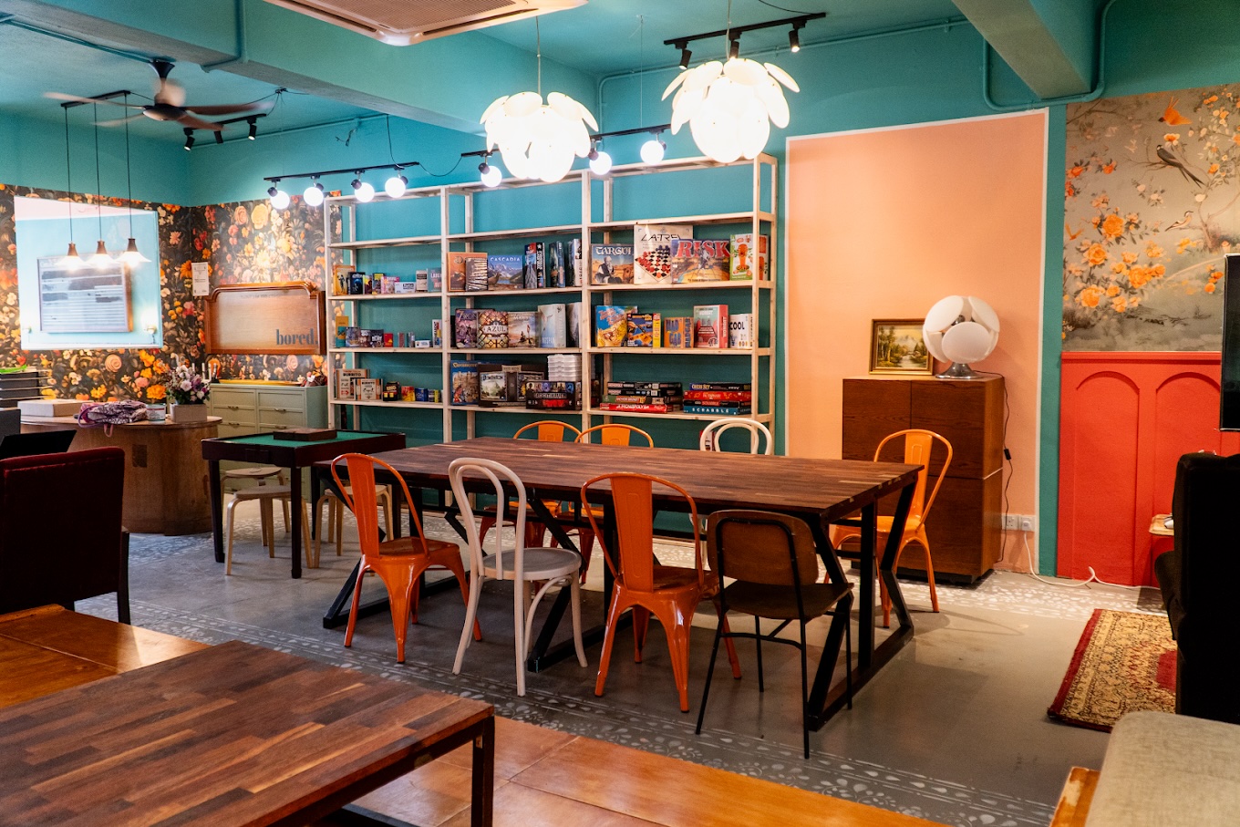 board game cafes klang valley - bored