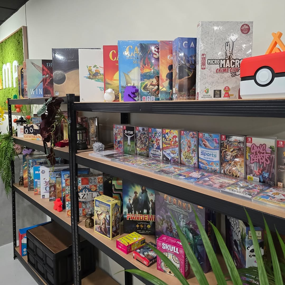board game cafes in klang valley - gamp