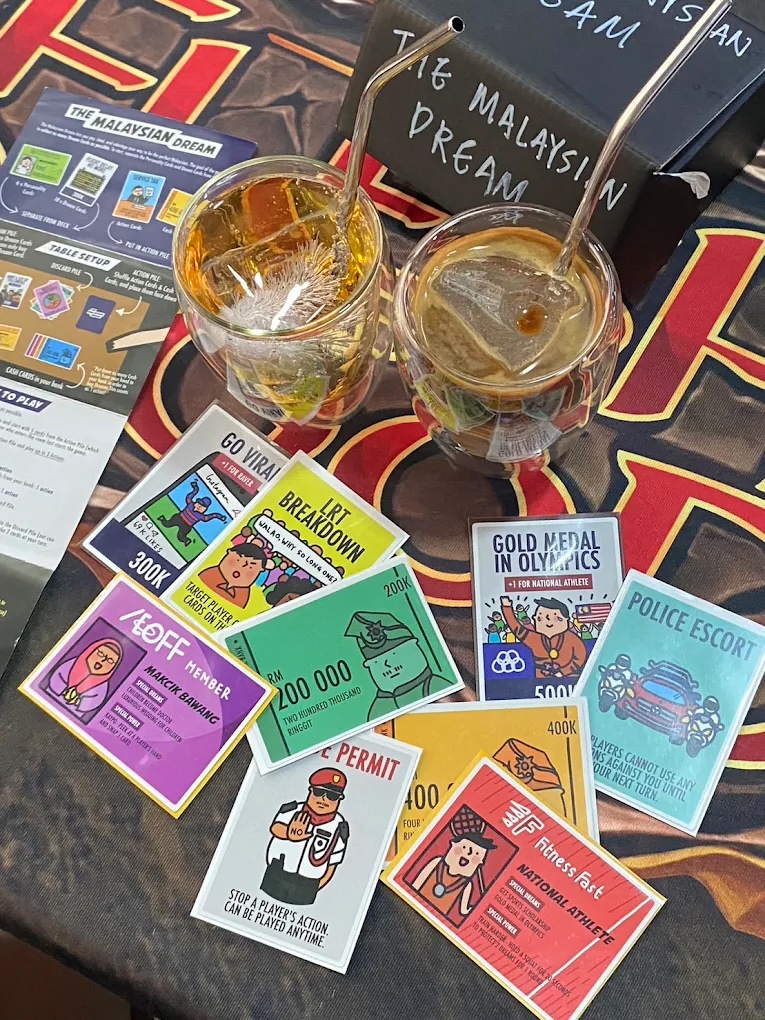 board game cafes klang valley - boards & brews