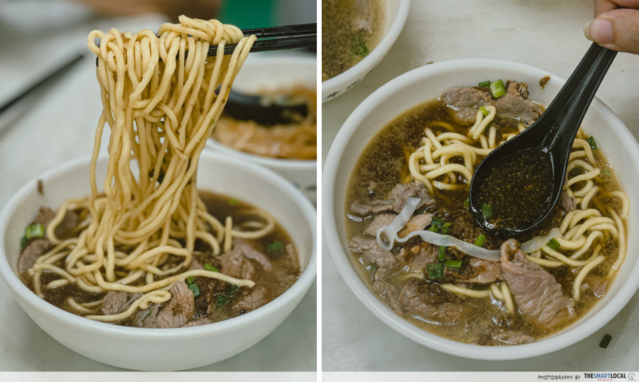 BEEF NOODLES KL - sin kiew yee shin kee beef noodles