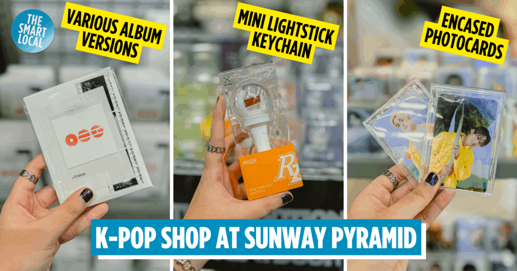 This K-Pop Shop At Sunway Pyramid Lets You Shop Photocards, The Latest Albums & Official Merch Like You’re In Korea