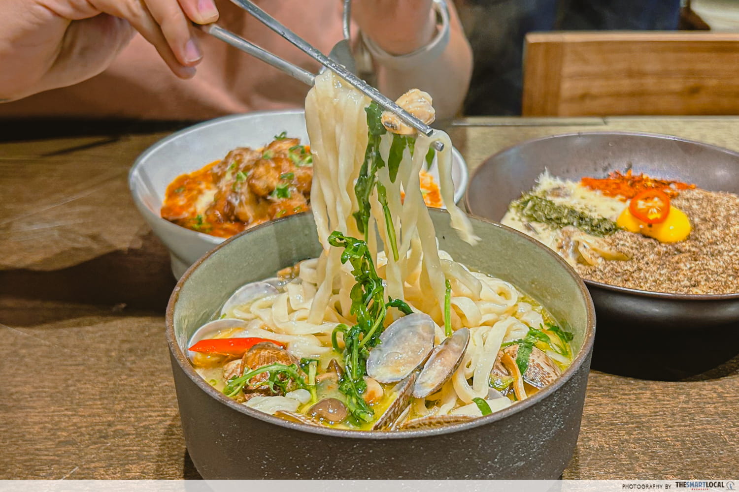 junghee at the campus, ampang - vongole