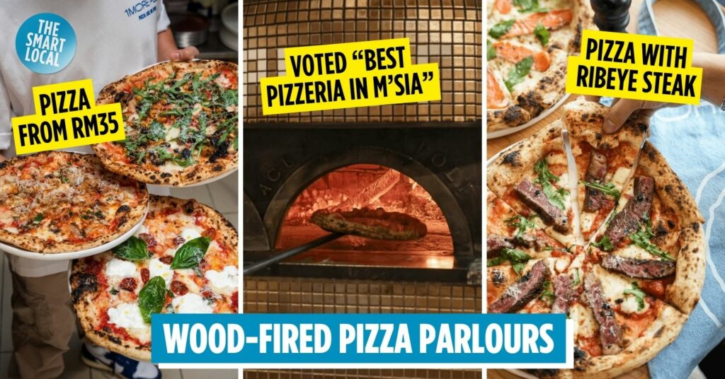 8 Wood-Fired Pizza Spots In Klang Valley To Fulfil Your Cravings For Good Blistered Pie