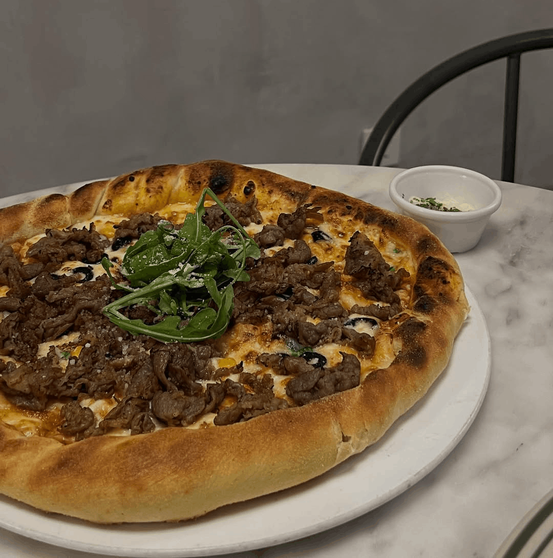 wood-fired pizza klang valley - monkey coffee cup